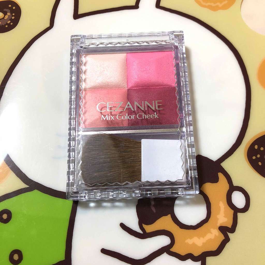 ミックスカラーチーク/CEZANNE/パウダーチークを使ったクチコミ(1枚目)