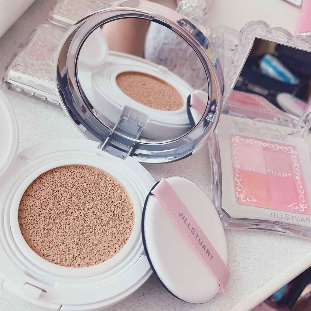 ピュアエッセンス クッションコンパクト/JILL STUART/クッションファンデーションを使ったクチコミ(1枚目)