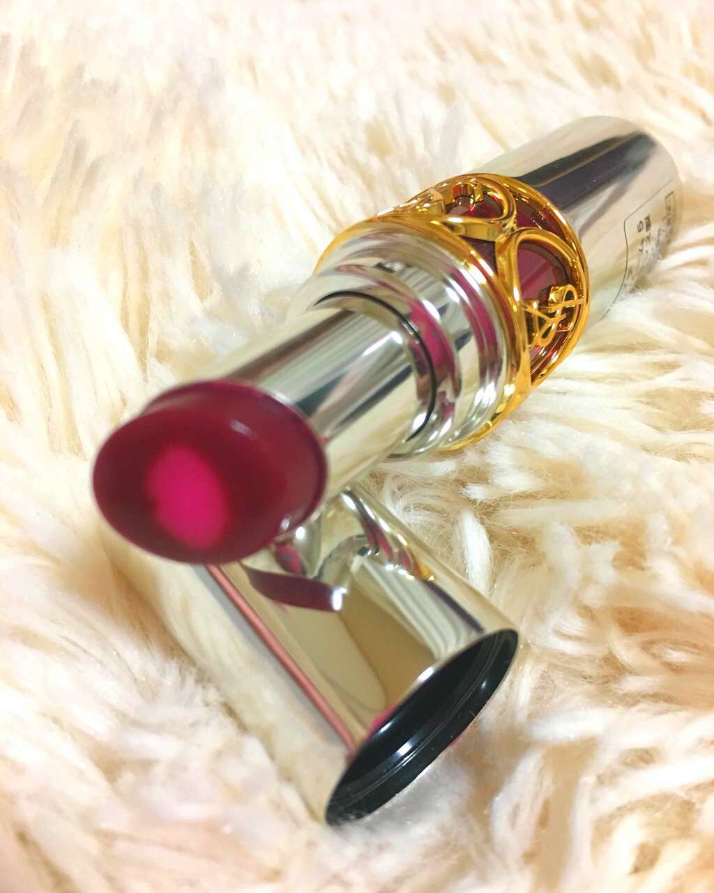 ヴォリュプテ ティントインバーム/YVES SAINT LAURENT BEAUTE/口紅を使ったクチコミ(2枚目)