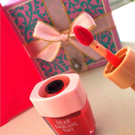 ディアダーリン ウォータージェルティント (アイスティント)/ETUDE/口紅を使ったクチコミ(1枚目)