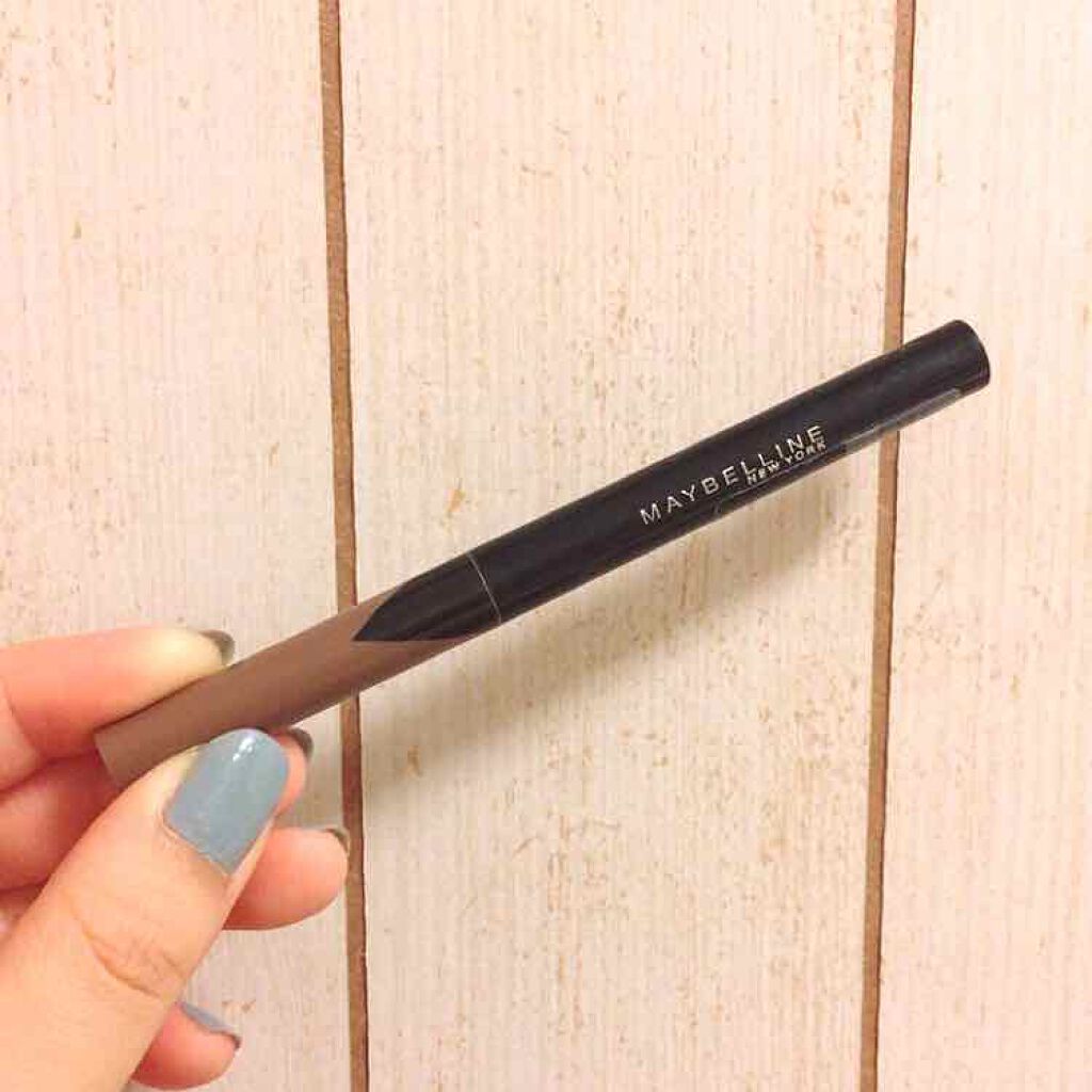 【旧品】ファッションブロウ パウダーインペンシル/MAYBELLINE NEW YORK/パウダーアイブロウを使ったクチコミ(1枚目)