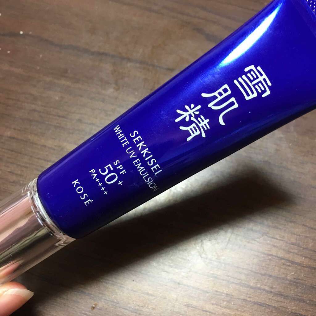 ホワイト UV エマルジョン/雪肌精/日焼け止めミルクを使ったクチコミ(1枚目)