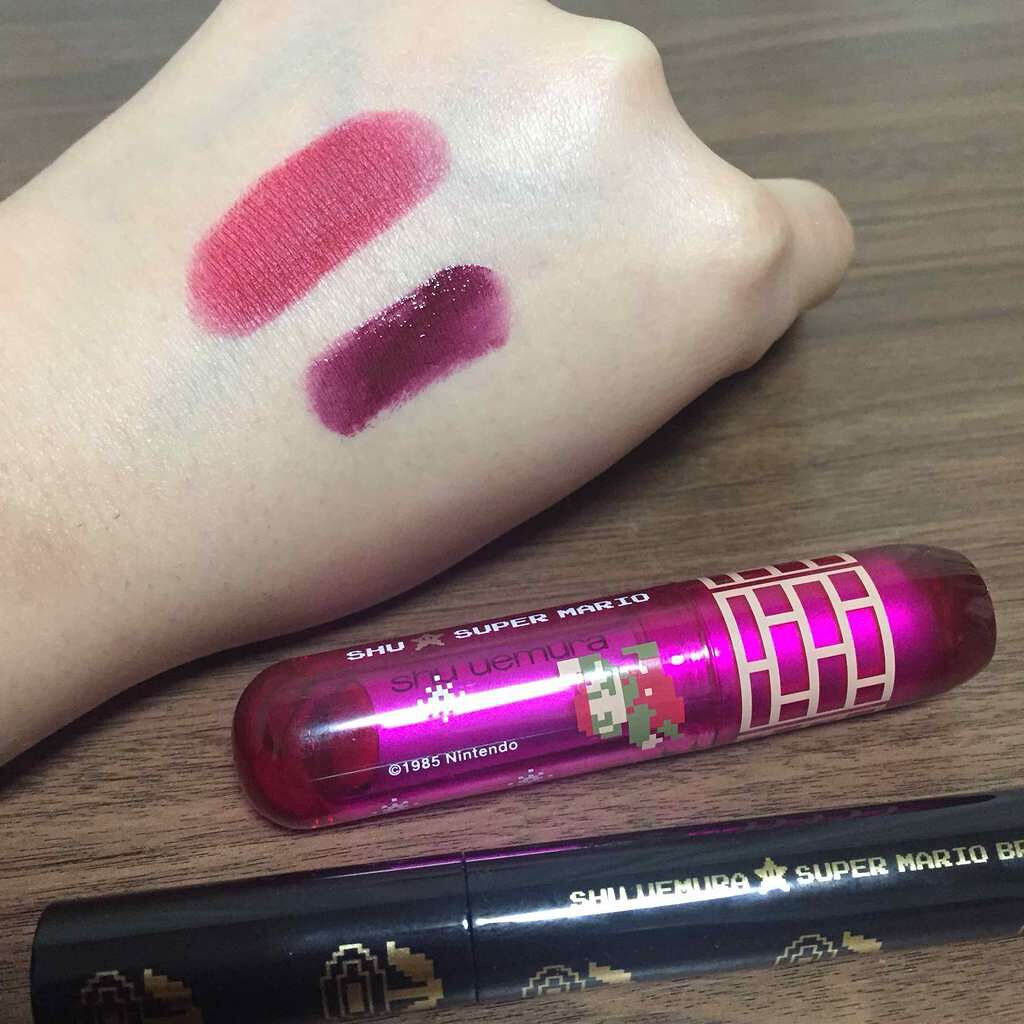 ルージュ アンリミテッド マット/shu uemura/口紅を使ったクチコミ(2枚目)