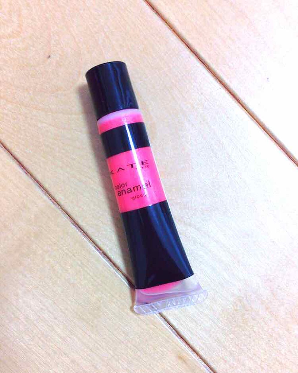 カラーエナメルグロス/KATE/リップグロスを使ったクチコミ(1枚目)