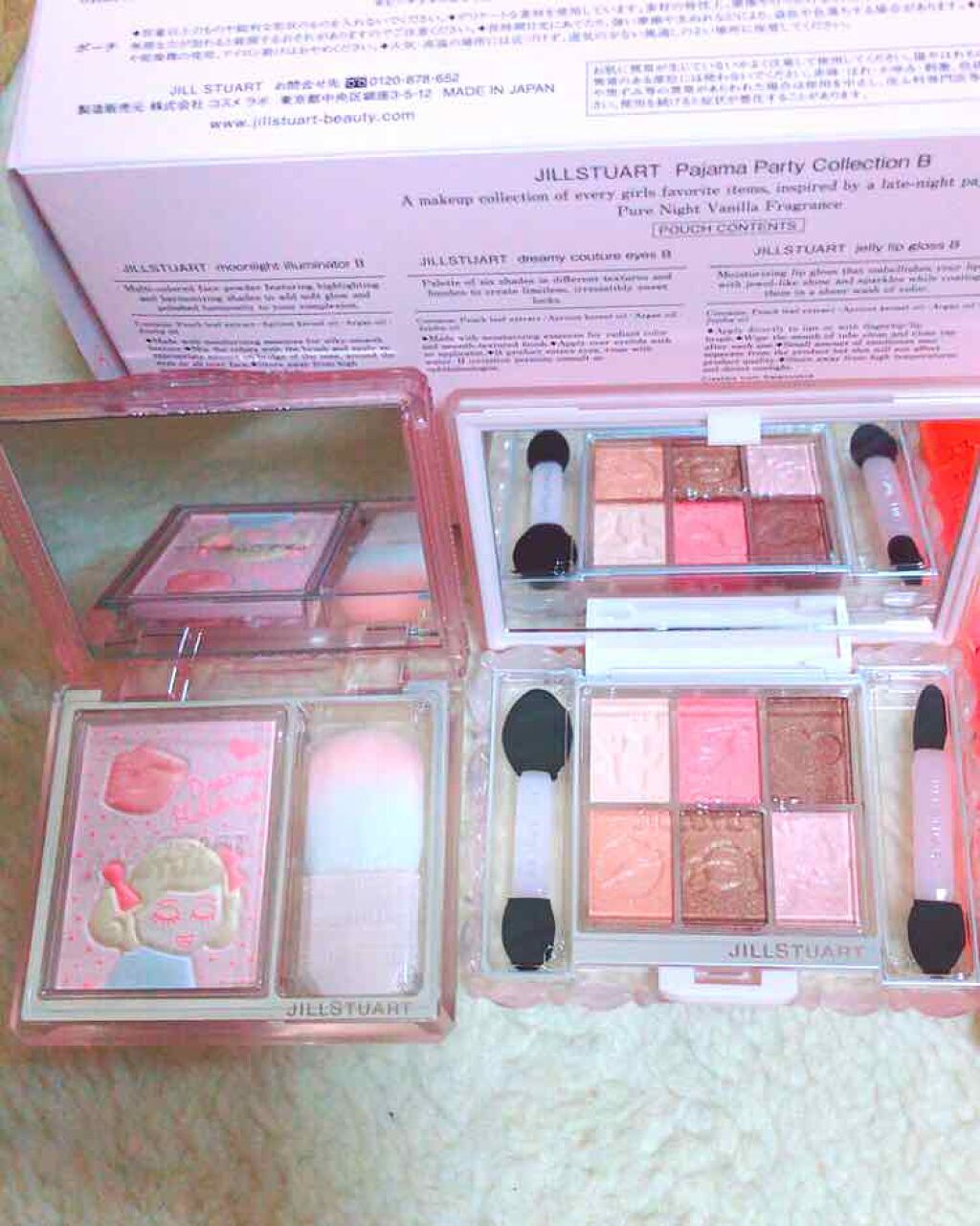 ホワイトラブストーリー コレクション (クリスマスコフレ 2018)/JILL STUART/メイクアップキットを使ったクチコミ(3枚目)