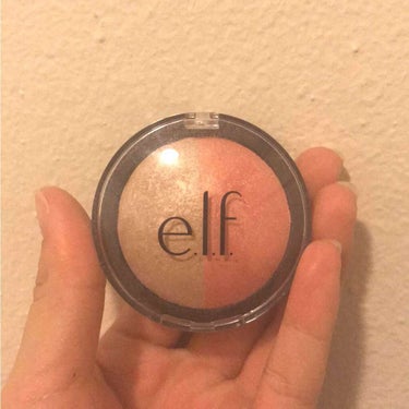 ベイクド ハイライター & ブラッシュ/e.l.f. Cosmetics/パウダーハイライトを使ったクチコミ（1枚目）