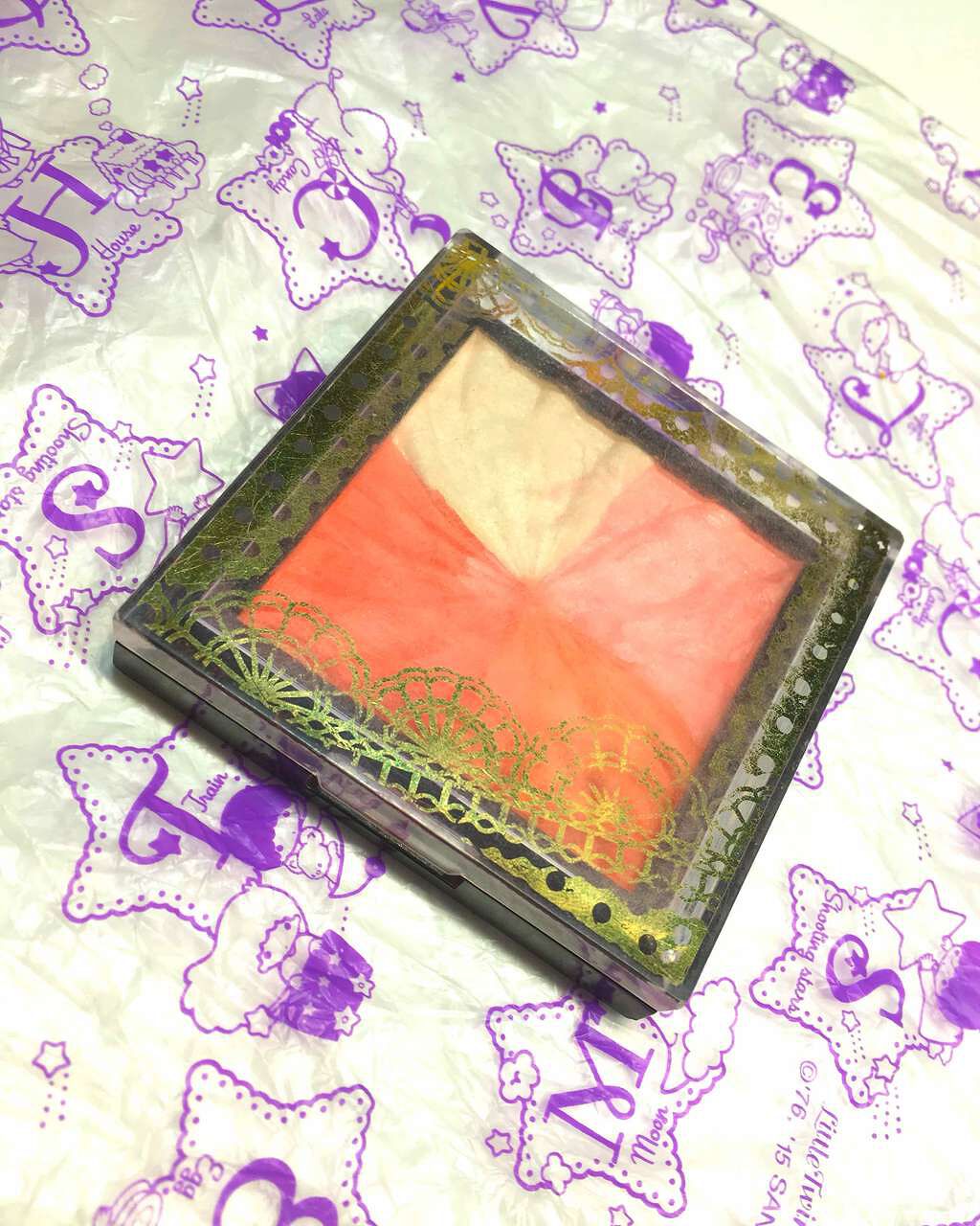 ミックスチークパウダー/DAISO/パウダーチークを使ったクチコミ(1枚目)