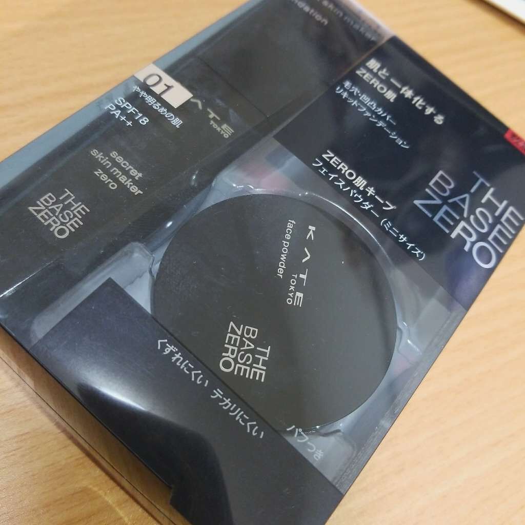 シークレットスキンメイカーゼロ(リキッド)/KATE/リキッドファンデーションを使ったクチコミ(1枚目)