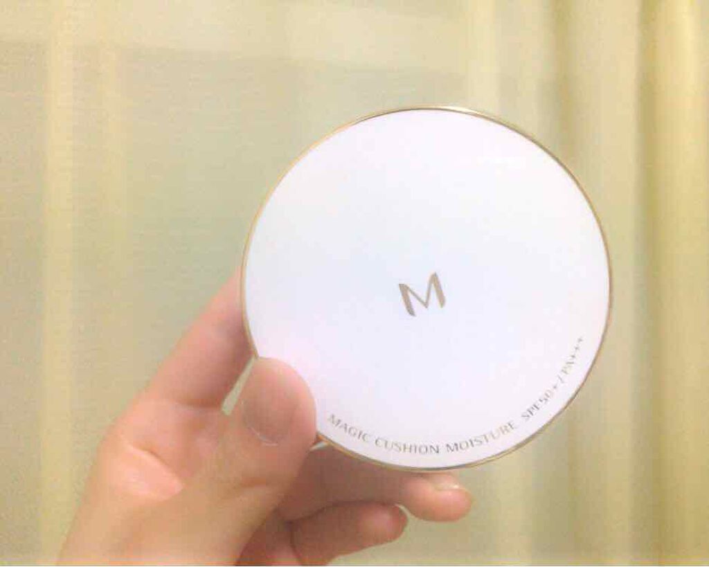 M クッション ファンデーション(モイスチャー)/MISSHA/クッションファンデーションを使ったクチコミ(1枚目)
