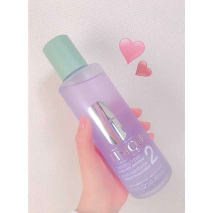 クラリファイング ローション 2/CLINIQUE/拭き取り化粧水を使ったクチコミ(1枚目)