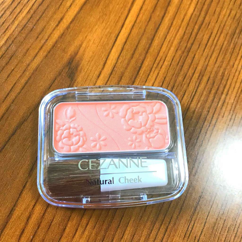 ナチュラル チークN/CEZANNE/パウダーチークを使ったクチコミ（1枚目）
