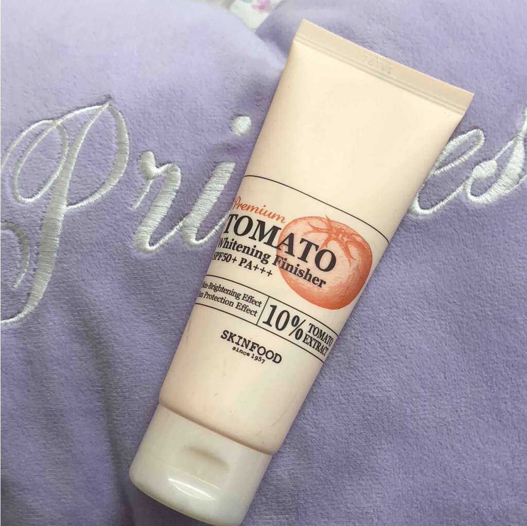プレミアムトマト ブライトニング フィニッシャー/SKINFOOD/化粧下地を使ったクチコミ(1枚目)