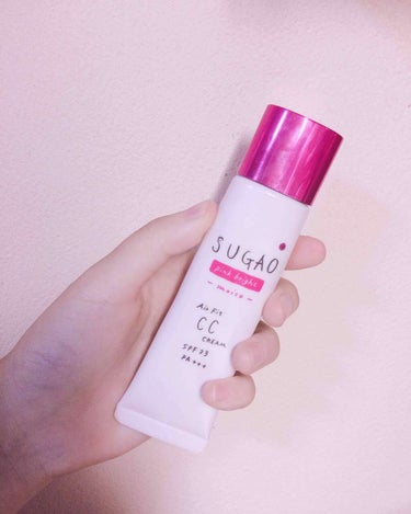 SUGAO AirFit CCクリームピンクブライトモイスト ピュアナチュラル
SPF23/PA+++

すごく着け心地が軽るく薄づきなので何もつけてないような感覚です
1本で 日焼け止め、化粧下地、フ