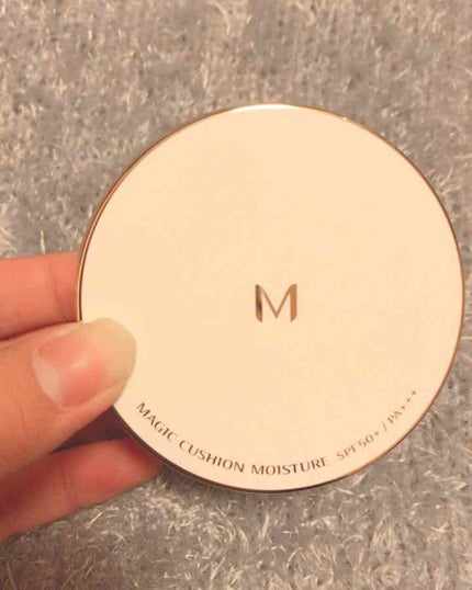 M クッション ファンデーション(モイスチャー)/MISSHA/クッションファンデーションを使ったクチコミ(1枚目)
