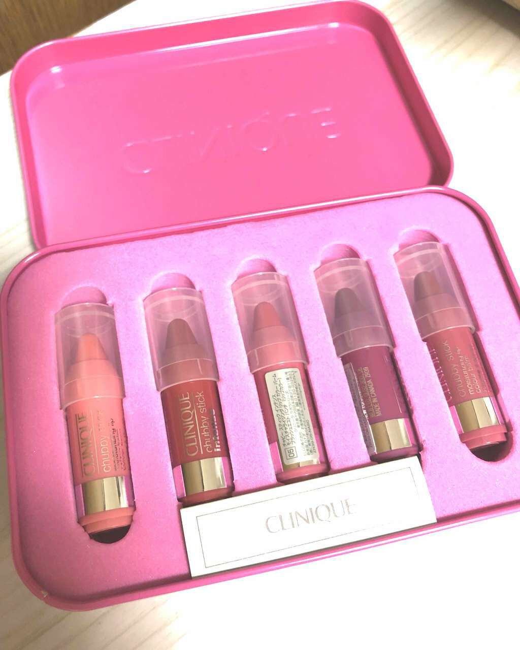 チアーズ トゥー チャビー/CLINIQUE/口紅を使ったクチコミ（1枚目）