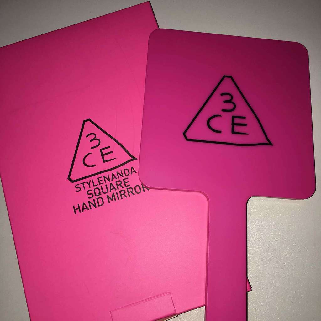 3CE スクエア ミニ ハンドミラー/3CE/その他化粧小物を使ったクチコミ(1枚目)