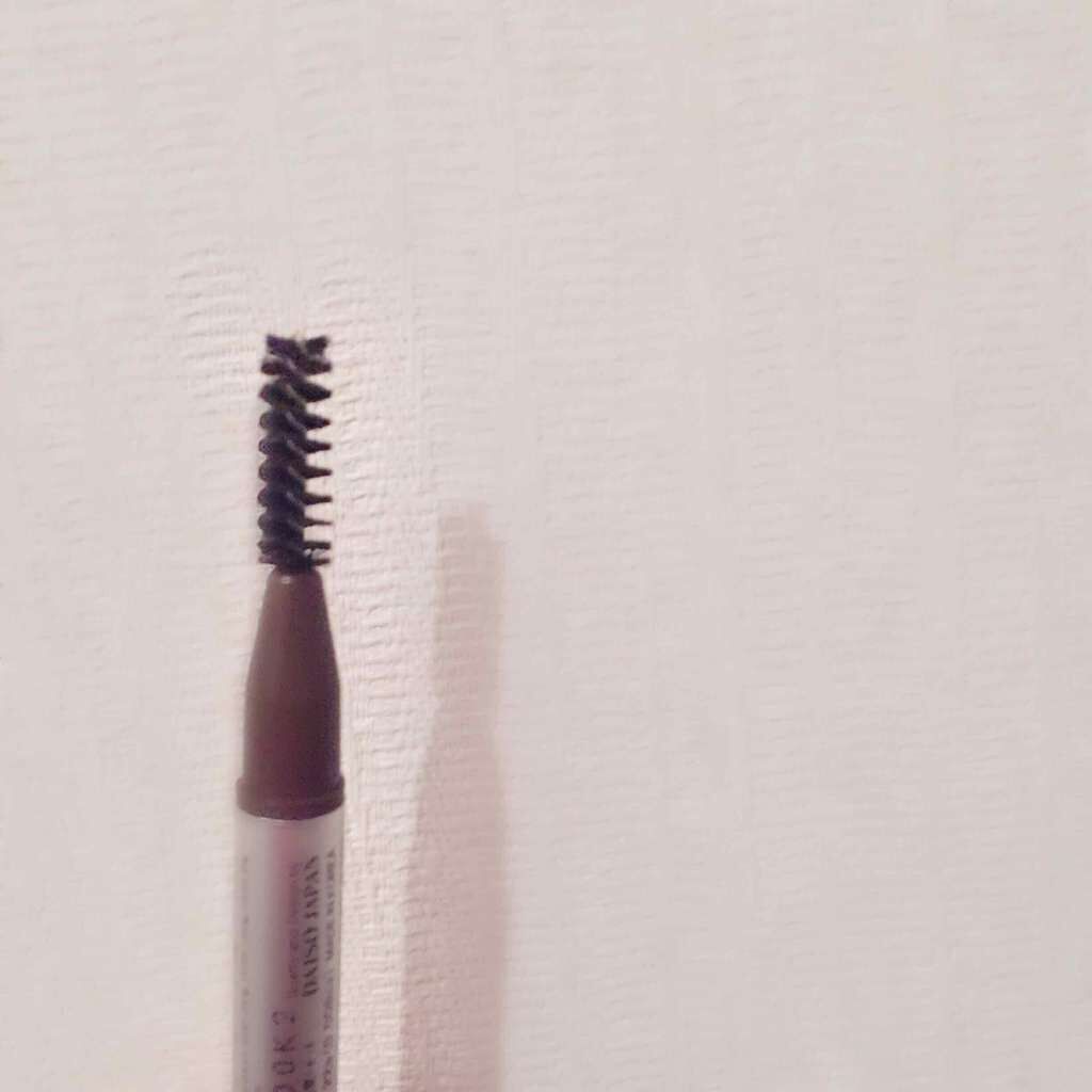 だ円芯 アルミ アイブローペンシル/DAISO/アイブロウペンシルを使ったクチコミ(3枚目)