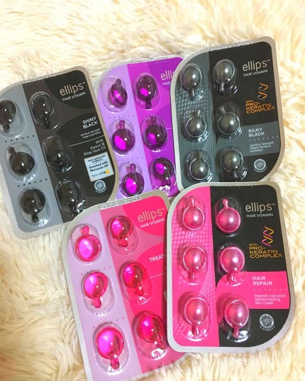 ヘアーオイル【トリートメント】/ellips/ヘアオイルを使ったクチコミ(2枚目)