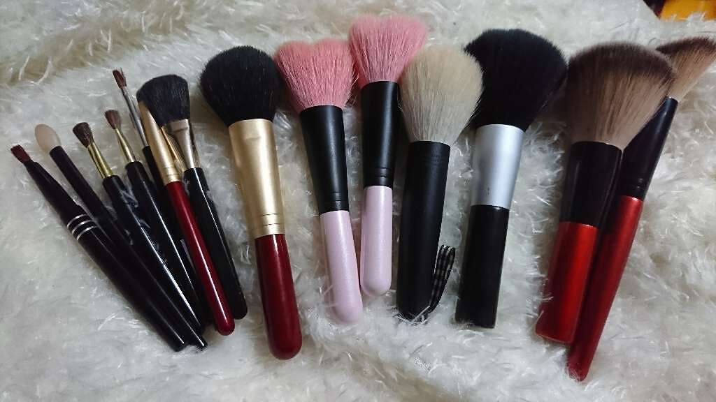 熊野筆 レギュラータイプ アイシャドウブラシ大(馬毛・パーミー混)C-3/匠の化粧筆コスメ堂/メイクブラシを使ったクチコミ(1枚目)