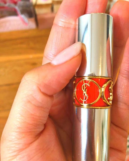 ヴォリュプテ ティントインバーム/YVES SAINT LAURENT BEAUTE/口紅を使ったクチコミ(1枚目)