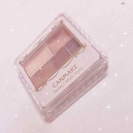 パーフェクトマルチアイズ/キャンメイク/アイシャドウパレットを使ったクチコミ(1枚目)