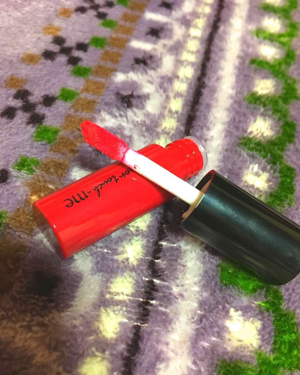 ベルベットリキッドルージュ/キャンドゥ/口紅を使ったクチコミ(2枚目)