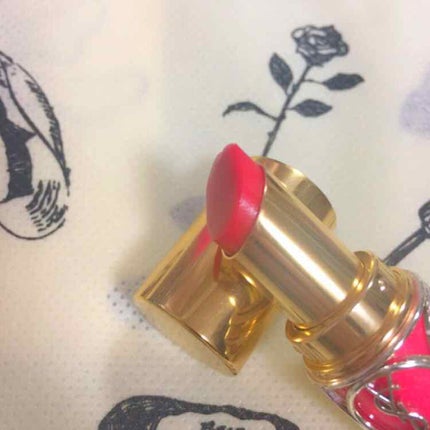 ルージュ ヴォリュプテ シャイン/YVES SAINT LAURENT BEAUTE/口紅を使ったクチコミ(3枚目)