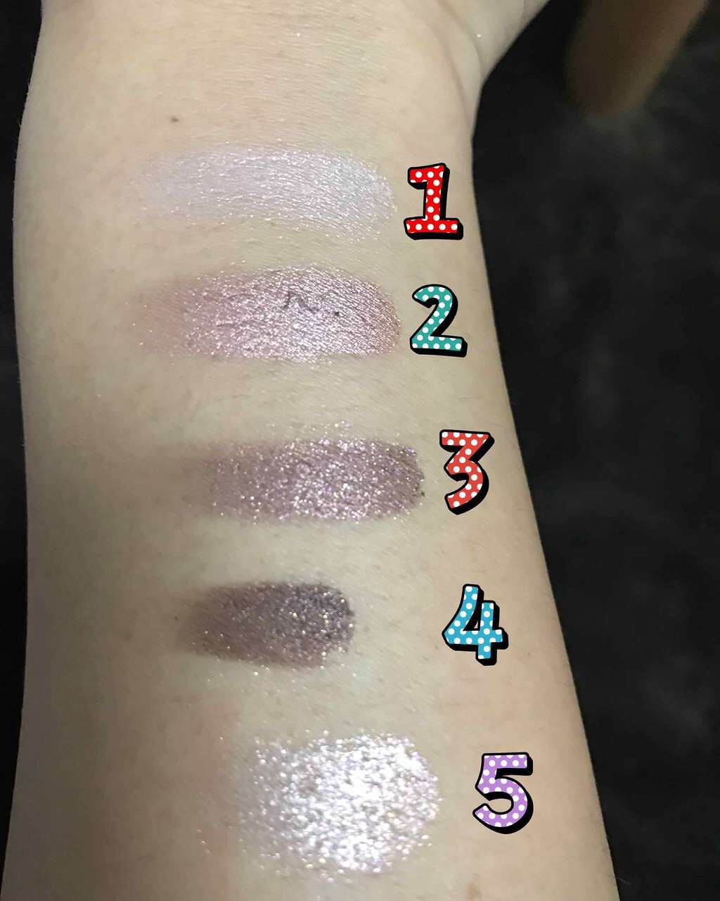 ショコラスウィート アイズ/リンメル ロンドン/アイシャドウパレットを使ったクチコミ(2枚目)