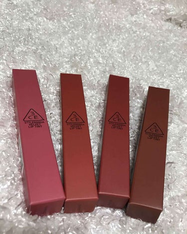 3CE VELVET LIP TINT/3CE/口紅を使ったクチコミ（2枚目）