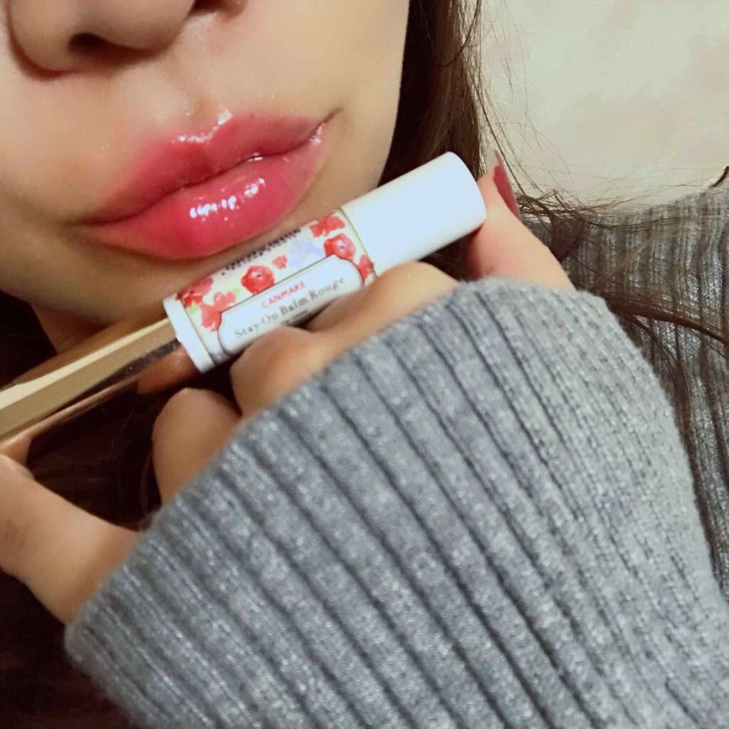 ステイオンバームルージュ/キャンメイク/口紅を使ったクチコミ(1枚目)