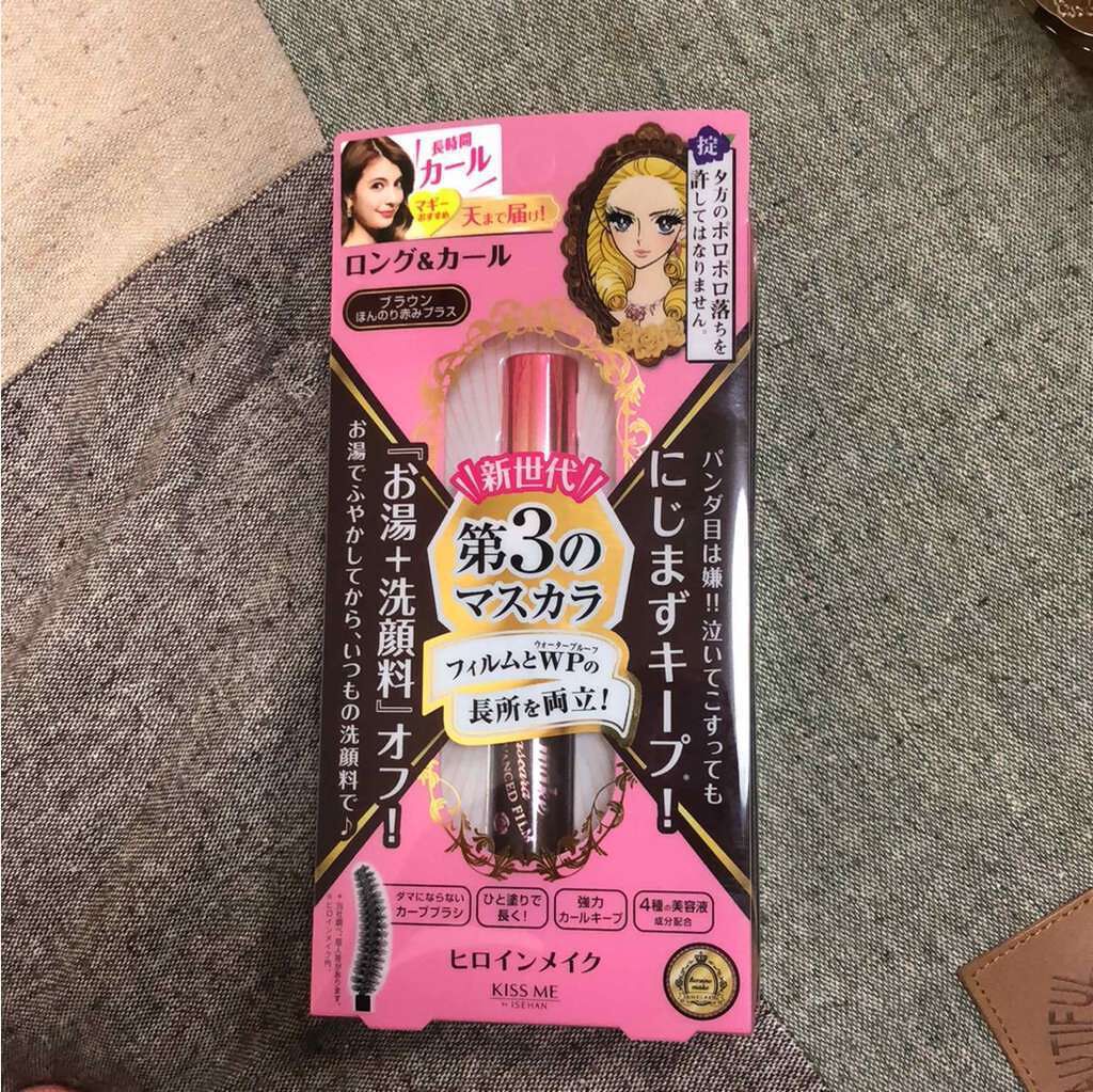 ロング&カールマスカラ アドバンストフィルム/ヒロインメイク/マスカラを使ったクチコミ(1枚目)