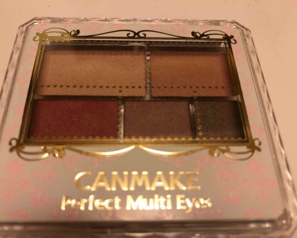 パーフェクトマルチアイズ/キャンメイク/アイシャドウパレットを使ったクチコミ(1枚目)