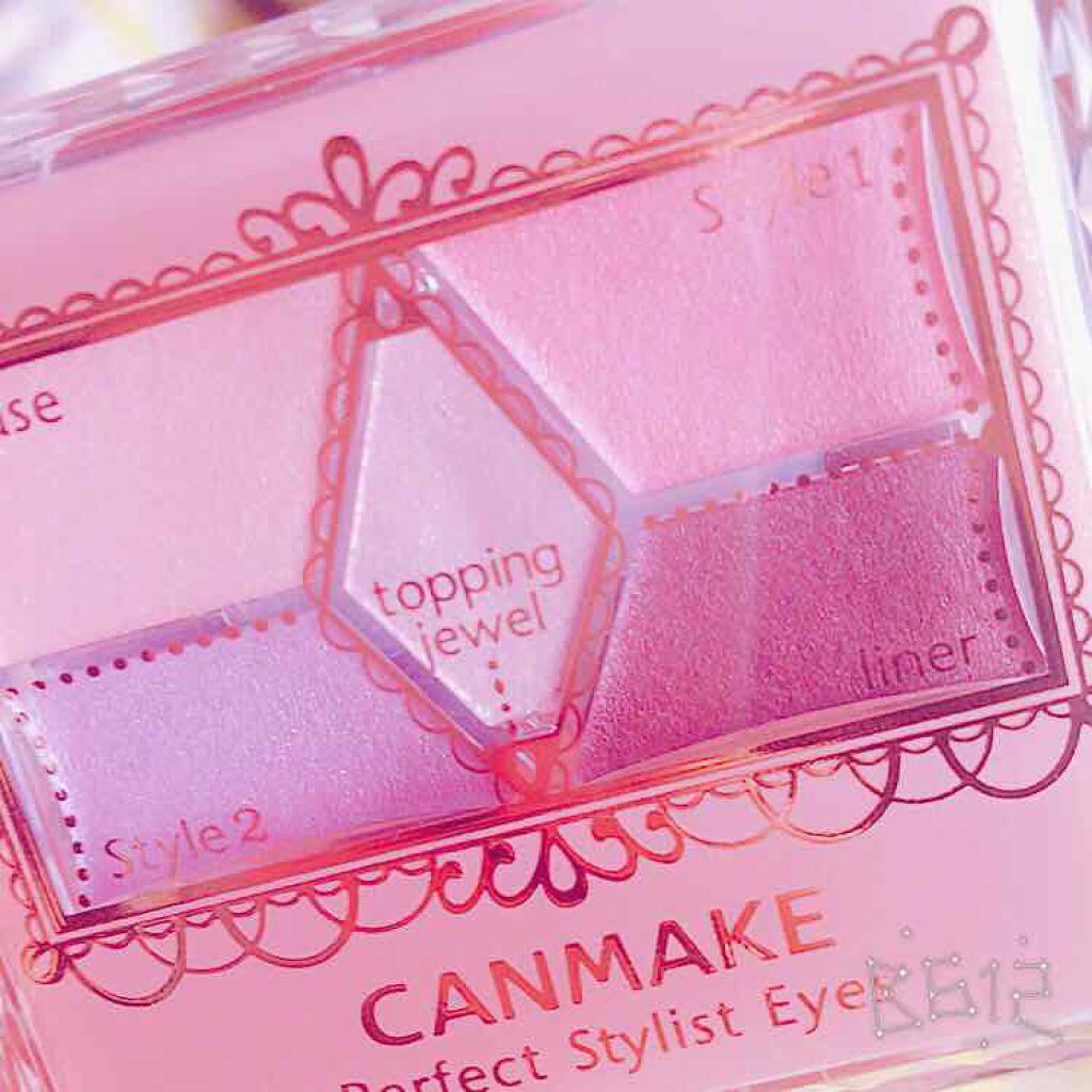 【旧品】パーフェクトスタイリストアイズ/キャンメイク/アイシャドウパレットを使ったクチコミ(1枚目)