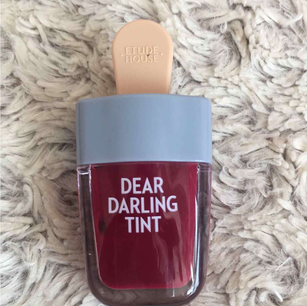 ディアダーリン ウォータージェルティント (アイスティント)/ETUDE/口紅を使ったクチコミ(1枚目)