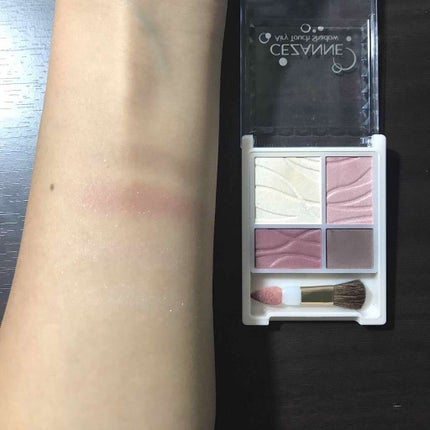 エアリータッチシャドウ/CEZANNE/アイシャドウパレットを使ったクチコミ(3枚目)