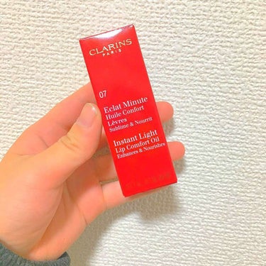 コンフォート リップオイル  07 honey glam/CLARINS/リップグロスを使ったクチコミ（2枚目）