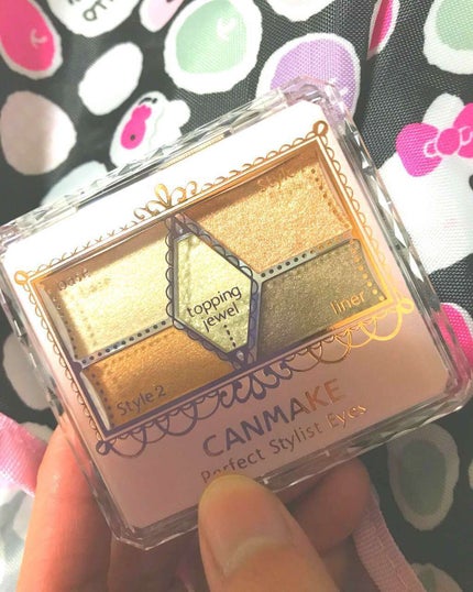 【旧品】パーフェクトスタイリストアイズ/キャンメイク/アイシャドウパレットを使ったクチコミ(1枚目)