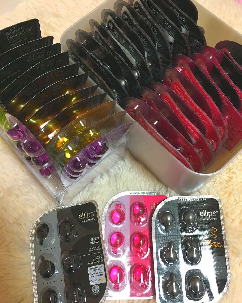 ヘアーオイル【トリートメント】/ellips/ヘアオイルを使ったクチコミ(1枚目)