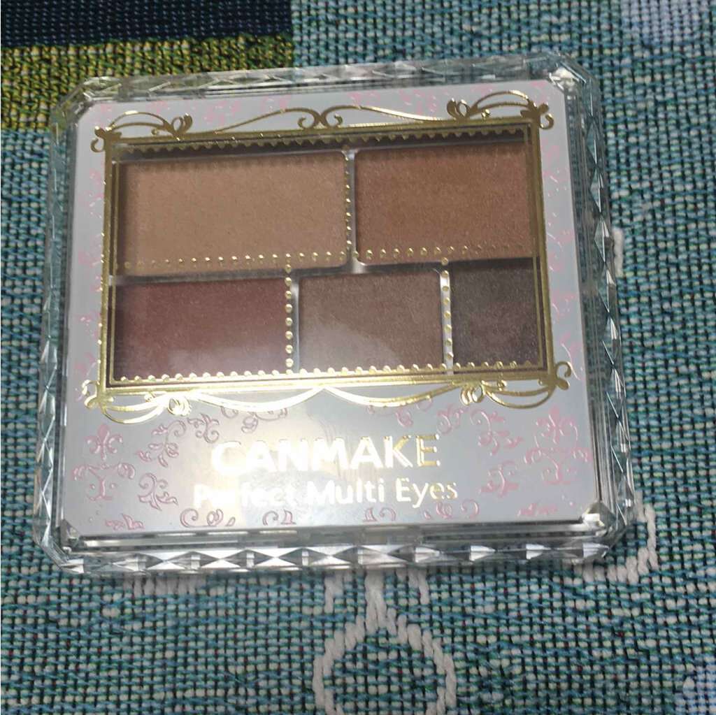 パーフェクトマルチアイズ/キャンメイク/アイシャドウパレットを使ったクチコミ(1枚目)