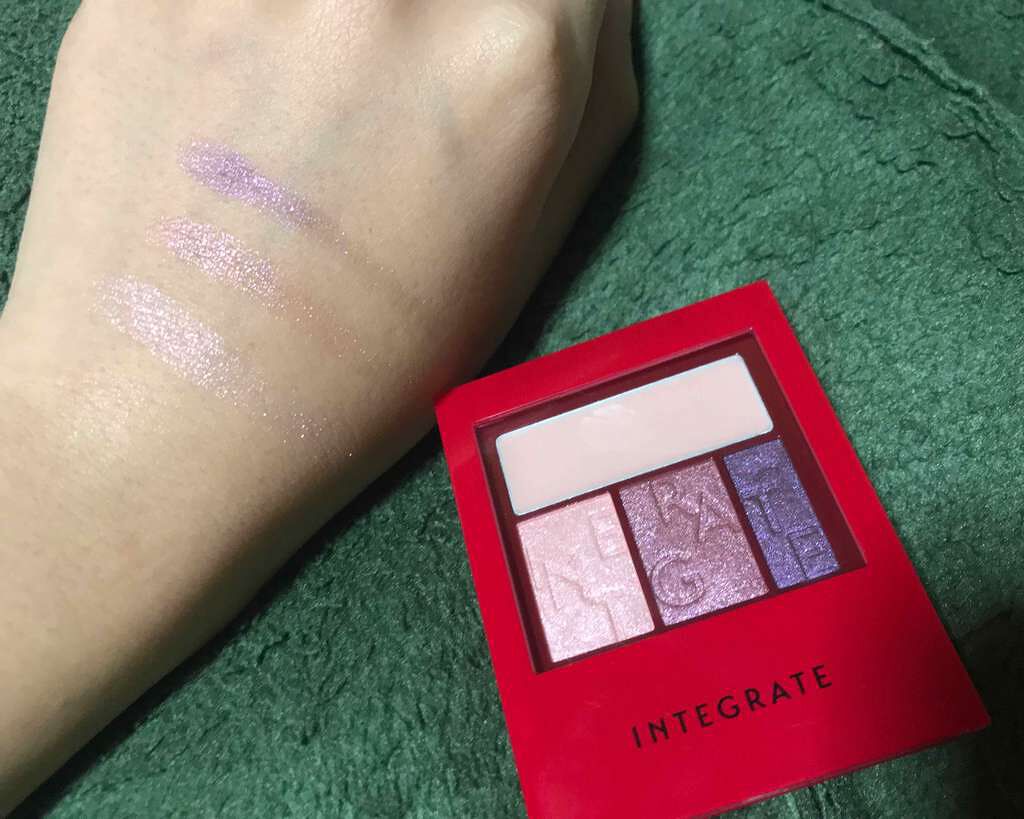 アクセントカラーアイズ CC/インテグレート/アイシャドウパレットを使ったクチコミ（1枚目）