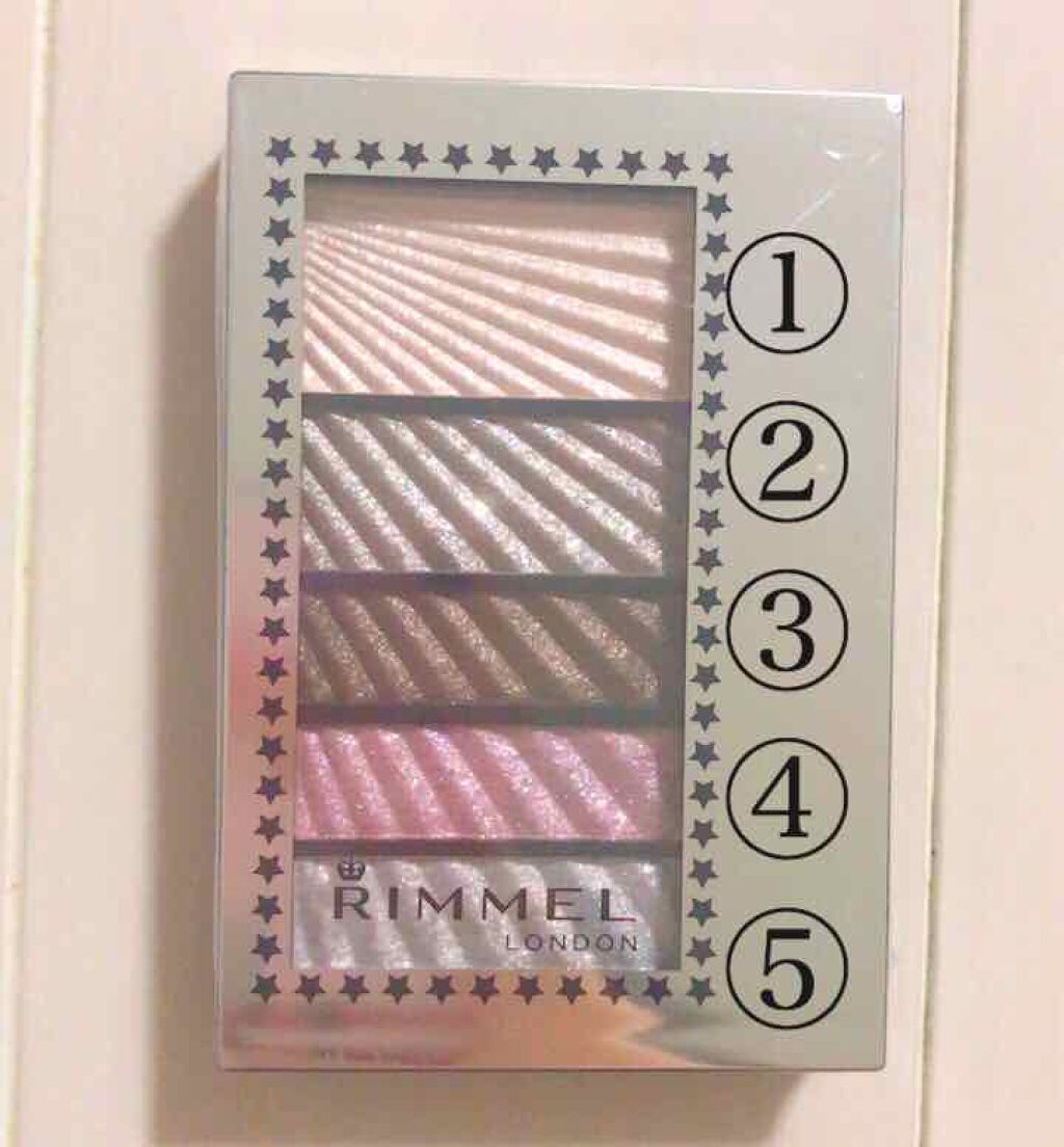 ダブルスター アイズ/リンメル ロンドン/アイシャドウパレットを使ったクチコミ(1枚目)