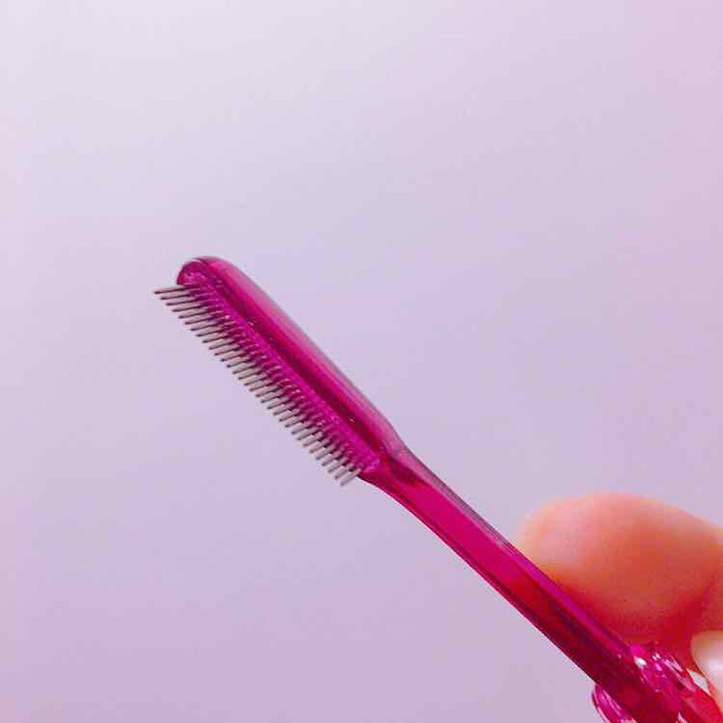 マスカラコーム メタルN(ナチュラル)/チャスティ/その他化粧小物を使ったクチコミ(2枚目)