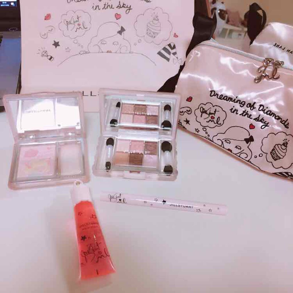 パジャマパーティコレクション (クリスマスコフレ 2017)/JILL STUART/メイクアップキットを使ったクチコミ(1枚目)