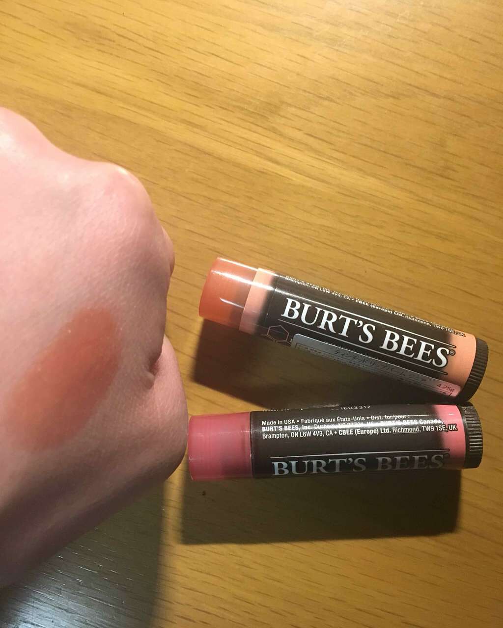 ティンテッド リップバーム/BURT'S BEES/リップバームを使ったクチコミ（1枚目）