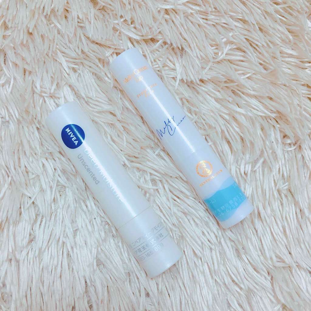 ニベア ディープモイスチャーリップ/ニベア/リップクリームを使ったクチコミ（1枚目）