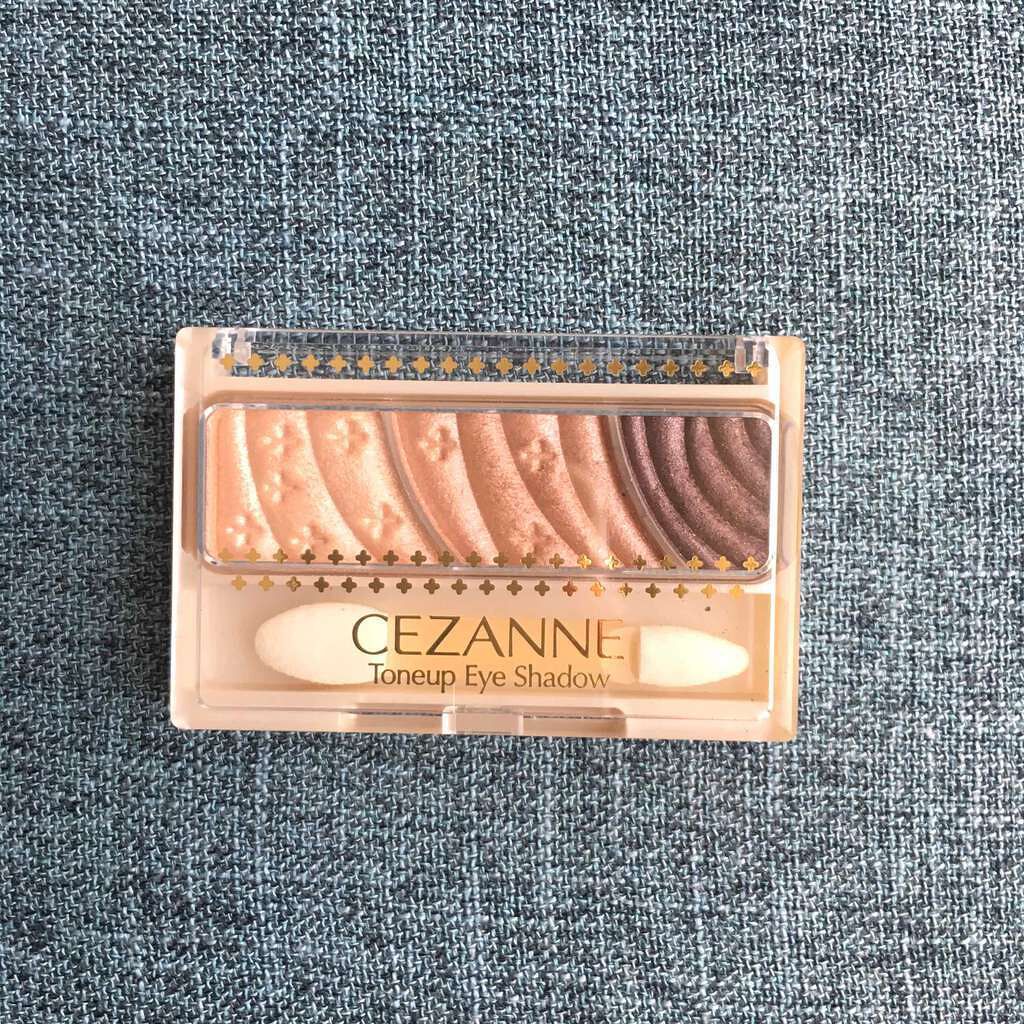 トーンアップアイシャドウ/CEZANNE/アイシャドウパレットを使ったクチコミ(2枚目)