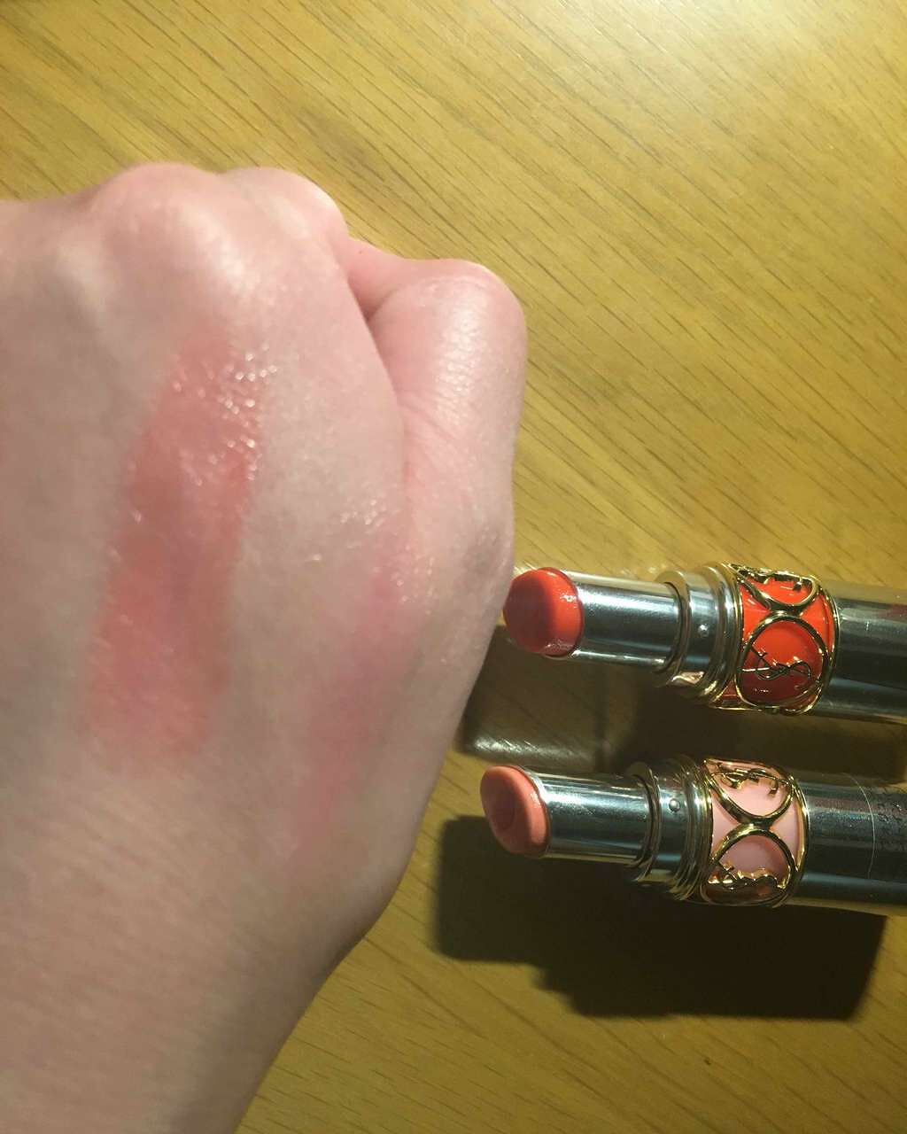 ヴォリュプテ ティントインバーム/YVES SAINT LAURENT BEAUTE/口紅を使ったクチコミ(1枚目)