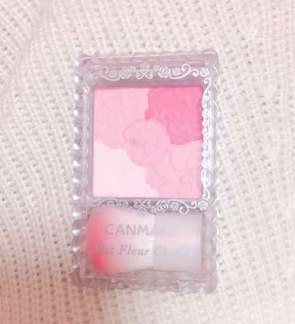 グロウフルールチークス/キャンメイク/パウダーチークを使ったクチコミ(1枚目)