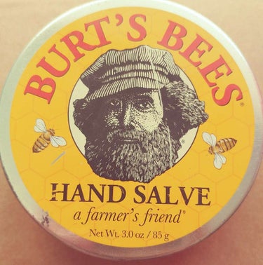 BURT'S BEES ハンド・サルヴのクチコミ「バームのハンドクリームですが、体温でオイル状になります。

ベタつかずしっとりと馴染み、ラベン.....」（1枚目）