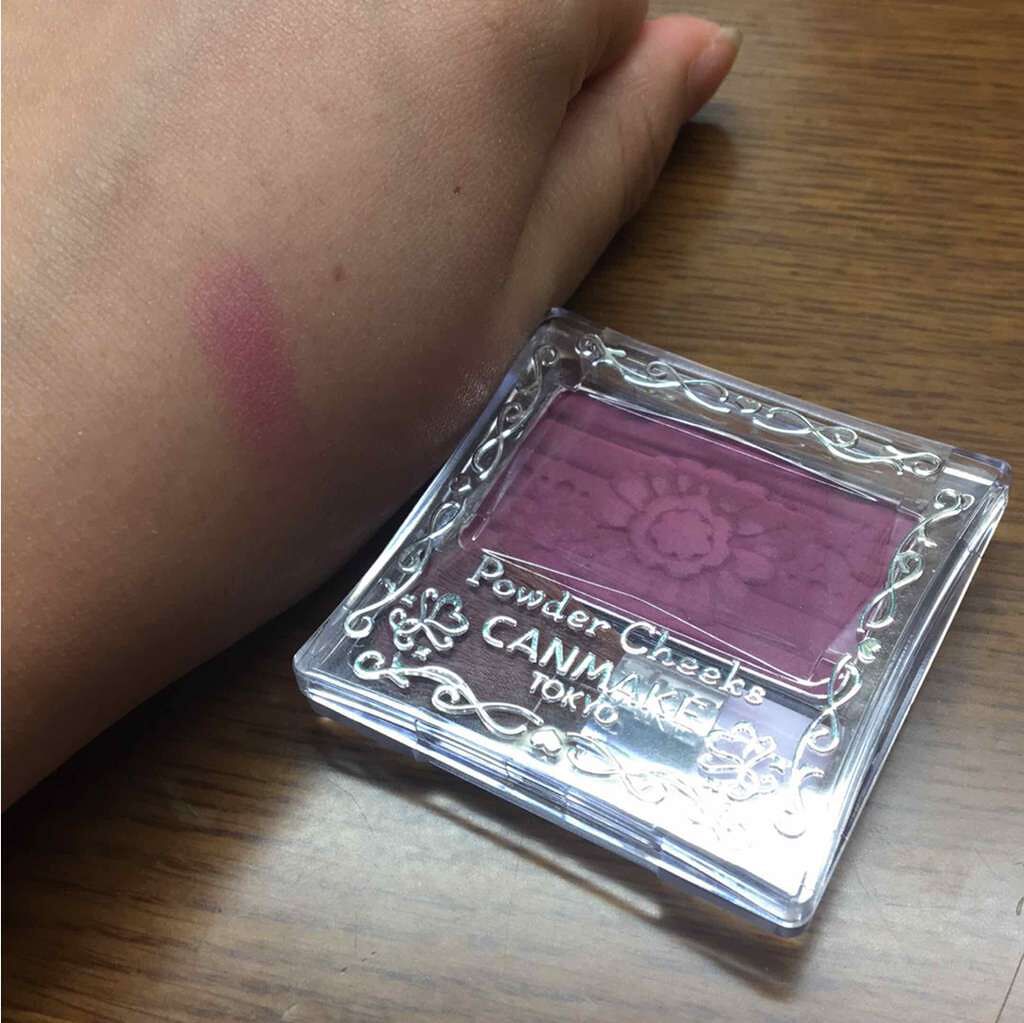 【旧品】パウダーチークス/キャンメイク/パウダーチークを使ったクチコミ(2枚目)